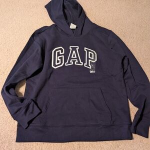 GAP Men's Navy Hoodie Sweater